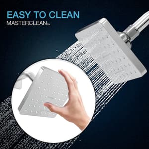 Kohler Parallel Square Shower Head With Shower Arm In Polished Chrome Finish, K-22645IN-CP