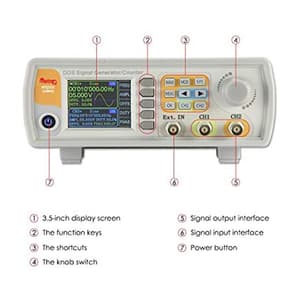 MetroQ 1µHz - 20 MHz DDS Function Generator with Counter, MTQ 1515