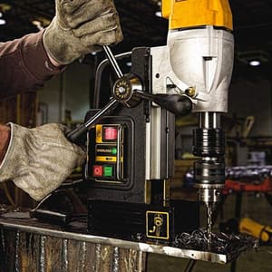 Dewalt 1200W 50mm 2 Speed Magnetic Drill Press, DWE1622K-IN