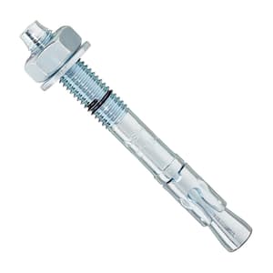 Hilti M16 x 140 mm HSV Wedge Anchor (Thru Bolt) - Galvanised Stud Anchor (Pack Of 16 Pcs), 2041612