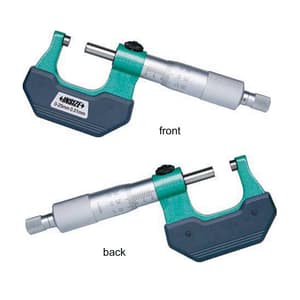 Insize 0 - 25 mm Outside Micrometer for Left or Right Hand (Painted Frame), 3236-25B