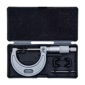 Mitutoyo 0 - 25 mm / 15 Degree Point Micrometer, 112-153