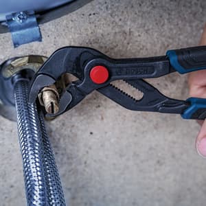 Bosch 10 inch / 250 mm Water Pump Plier with Multi-component Handle, 1 600 A03 9R9