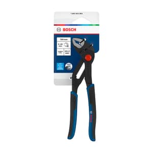 Bosch 7 inch / 180 mm Water Pump Plier with Multi-component Handle, 1 600 A03 9RA