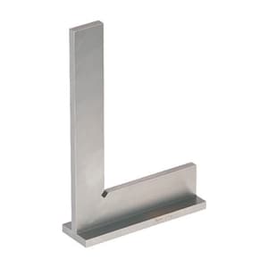 Crystal 4 Inch / 100 x 70 mm Hardened Ground Flanged Beam Tri-Square, AA-4401