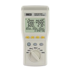 Meco Battery Capacity Tester With DC Clamp Meter (Upto 1200 AH & 60V), 6390