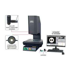 Insize 220 x 120 x 150 mm CNC Vision Measuring System with Computer and Without Desk, ISD-V220CNCA