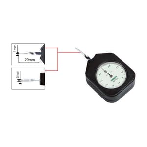 Insize 0.03 - 0.3N Dial Tension Gauge, ISF-TGD3