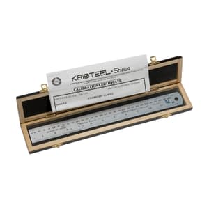 Kristeel 1000 mm / 39 inch Signature Series Stainless Steel Ruler With Calibration Certificate (Type B), SSC - 36 B