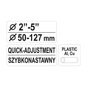 Yato 50-127 mm Speed Pipe Cutter, YT-2235