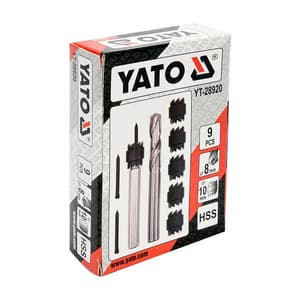 Yato 9 pcs Spot Weld Cutter Drill Bit Set, YT-28920
