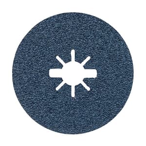 Bosch 180 mm / 24 Grit R574 Zirconia Fibre Sanding Discs (Pack of 10 Pcs), 2 608 608 P84