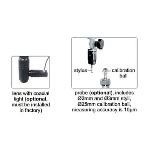 Insize 250 x 150 x 200 mm Vision Measuring System With Computer, ISD-V250A