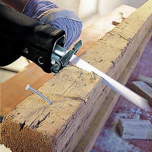 Bosch 150 mm Reciprocating Saw Blades Flexible For Wood & Metal (S 922 HF), 2 608 656 039