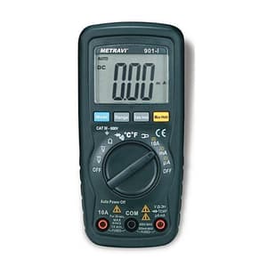 Metravi 3-1/2 Digits / 1000V Fully Protected Digital Auto-Ranging Multimeter, 901-I
