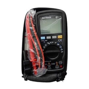 Metravi 3-1/2 Digits / 1000V Fully Protected Digital Auto-Ranging Multimeter, 901-I