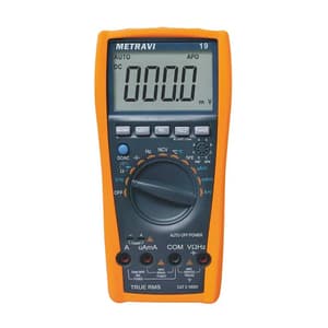Metravi 3-3/4 Digits / 1000V Digital TRMS Auto-Ranging Multimeter, 19