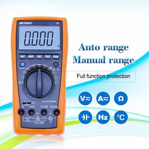 Metravi 3-3/4 Digits / 1000V Digital TRMS Auto-Ranging Multimeter, 19