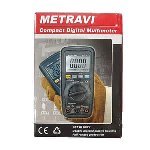 Metravi 3-5/6 Digits / 1000V Digital TRMS Multimeter, 901-IV