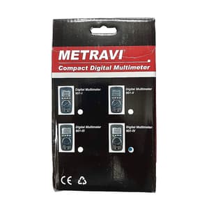 Metravi 3-5/6 Digits / 1000V Digital TRMS Multimeter, 901-IV