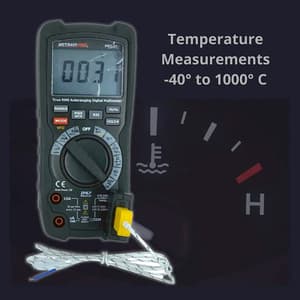 Metravi 6000 Counts / 1000 V AC / DC Digital TRMS Multimeter with VFD, PRO 21