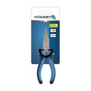 Hogert 6 inch / 160 mm Flat Nose Pliers, HT1P026