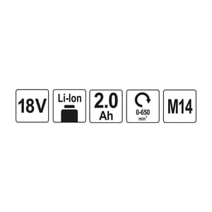 Yato 18 V Morter Mixer, YT-82880