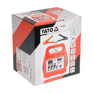 Yato 6 V/ 12 V Digital Battery Charger, YT-8301