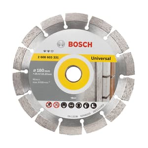Bosch 125 mm Diamond Cutting Discs Segmented Best Universal Grey line, 2 608 603 329