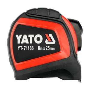 Yato 8Mtr x 25mm Nylon Coated Measuring Tape, YT-71188