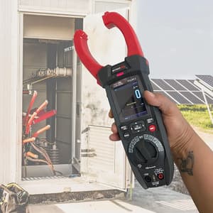 Metravi 6000 Count / 1000A Digital TRMS AC/DC Clamp Meter With Flexible Clamp For Solar & Motor Applications, Pro Solar-3