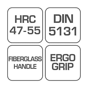 Hogert 600 Gms Axe With Fiberglass Handle, HT3B070