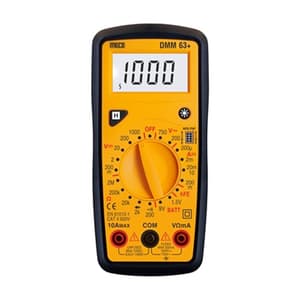 Meco 3-1/2 Digit / 2000 Counts Digital Multimeter, DMM 63+