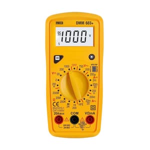 Meco 3-1/2 Digit / 2000 Counts Digital Multimeter, DMM 603+