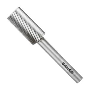 Bahco 6.00 x 60 mm Cylindrical Tungsten Carbide Rotary Burr, CS 2