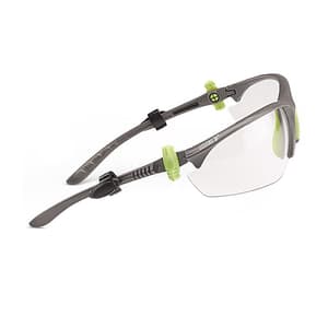 Udyogi Clear Lens With Nose Bridge Safety Eyeware, TWISTER