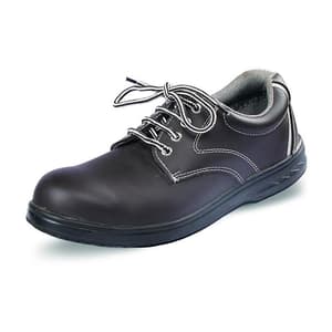 Udyogi EDGE Series Micro Fibre Safety Shoes - Steel Toe (Brown), EDGE MF BRW