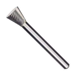 Miranda 6.00 x 38 mm Inverted Cone Tungsten Carbide Rotary Burr, MIM2S0608