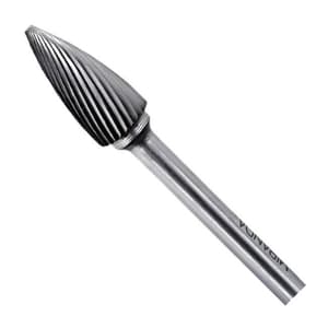 Miranda 10 x 70 mm Tree Pointed End Tungsten Carbide Rotary Burr, TM20S1020