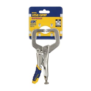 Irwin 11 inch / 275 mm Steel Fast Release Long Nose Locking Plier With Wire Cutter, 19T