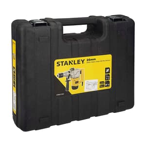 Stanley 26mm 850W 2 Mode SDS Plus L-Shape Rotary Hammer With Kitbox, STHR272KS-IN