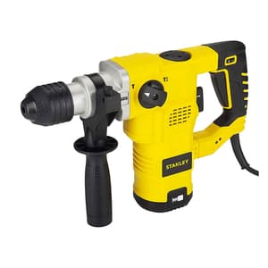 Stanley 32mm 1250W 3 Mode SDS Plus L-Shape Rotary Hammer With Kitbox, STHR323K-IN