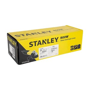 Stanley 100mm / 4 inch, 900W Small Angle Grinder For Medium Duty Applications, STGS9100-IN