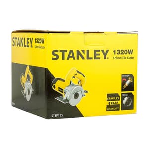 Stanley 125mm 1320W Marble Cutter/ Tile Cutter Machine, STSP125-IN