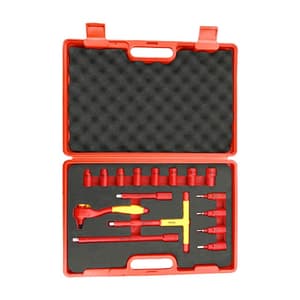 Yato 16 Pcs 3/8 Inch Sq. Drive 1000V Insulated Socket Set, YT-21280
