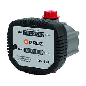 Groz 1 - 30 LPM Mechanical Oil Meter, OM/10/1-2/BSP
