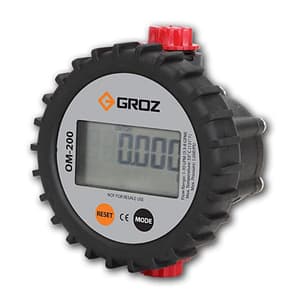 Groz 1 - 30 LPM Heavy Duty Electronic Oil Meter, OM/200/1-2/BSP