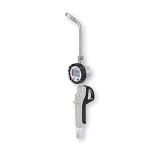 Groz 1 - 30 LPM Heavy Duty Electronic Oil Control Gun With Steel Extension & Manual Non Drip Tip, OM/200/OGN/RM/B