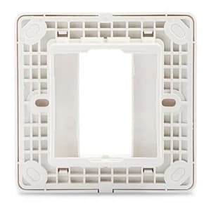 Schneider Electric Zencelo 1 M Grid & 1 Module Cover Frame - White (Pack of 10 Pcs), IN8401C