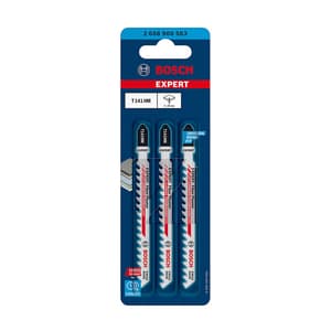 Bosch 100 mm Expert Jigsaw Blades Special for Fibre & Plaster (T 141 HM), 2 608 900 563